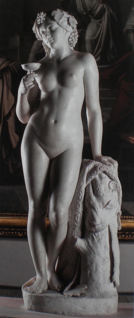 fig. 13 - Tommaso Solari - Baccante - marmo - 172 - 55 - 62 - intorno 1850 - 60 - Napoli museo di Capodimonte
