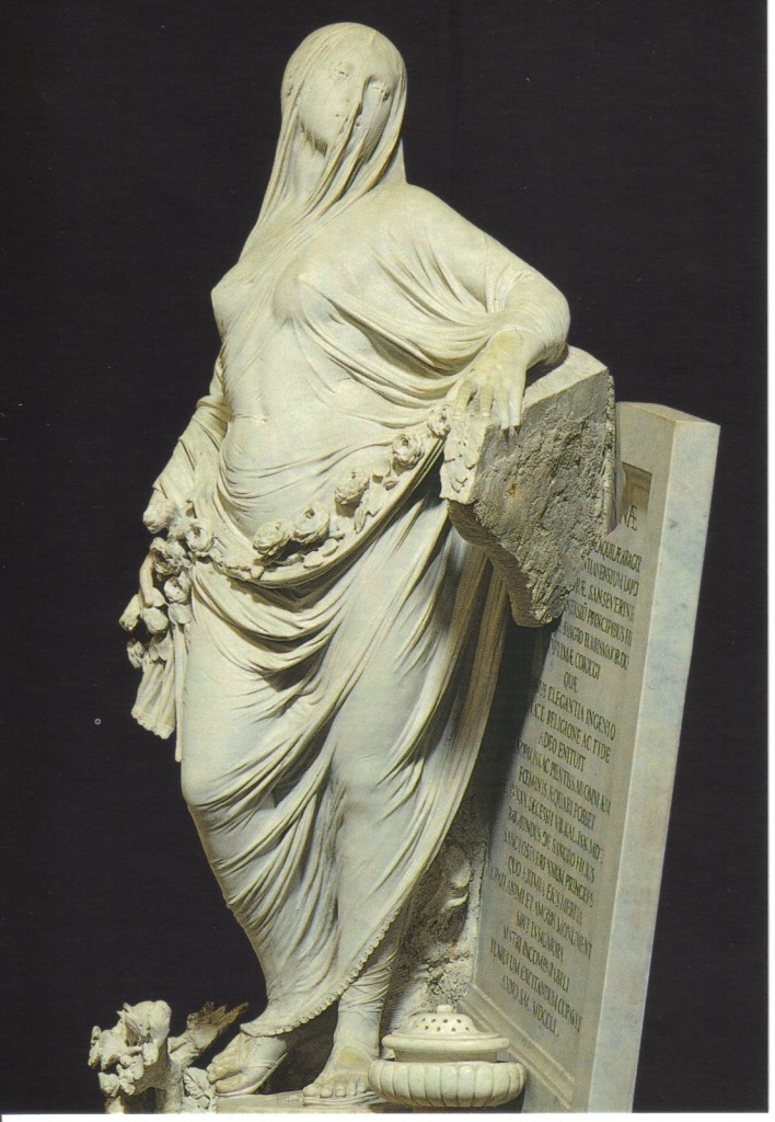 fig. 15 - Antonio Corradini - Pudicizia - 1752 - Napoli Cappella San Severo