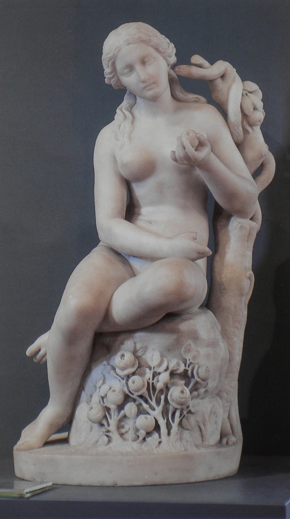 fig. 9 - Tito Angelini - Eva - marmo bianco - ante 1902 - 50 - 28 - 24 - Napoli Galleria dell'Accademia di Belle Arti (2)